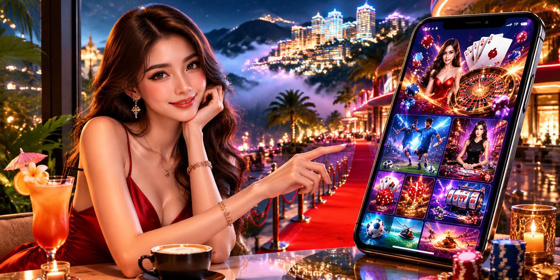 Suasana permainan kasino di Genting Highlands Malaysia dengan aplikasi mudah alih moden