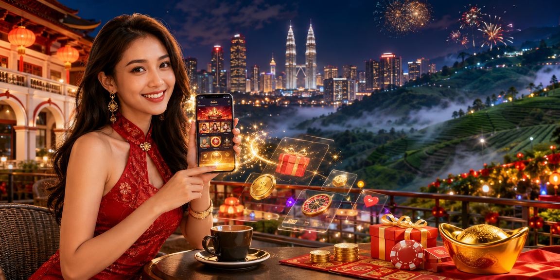 Pengguna Malaysia menggunakan platform kasino mudah alih 41050 dengan antara muka Bahasa Melayu