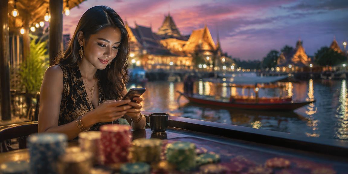 Pemain menggunakan kasino mudah alih di Sarawak dengan gaya moden